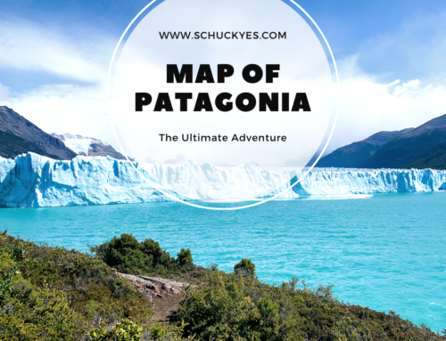 Map of Patagonia – Argentina and Chile Travel Route