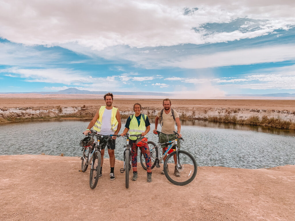 Biking in the Atacama Desert Chile