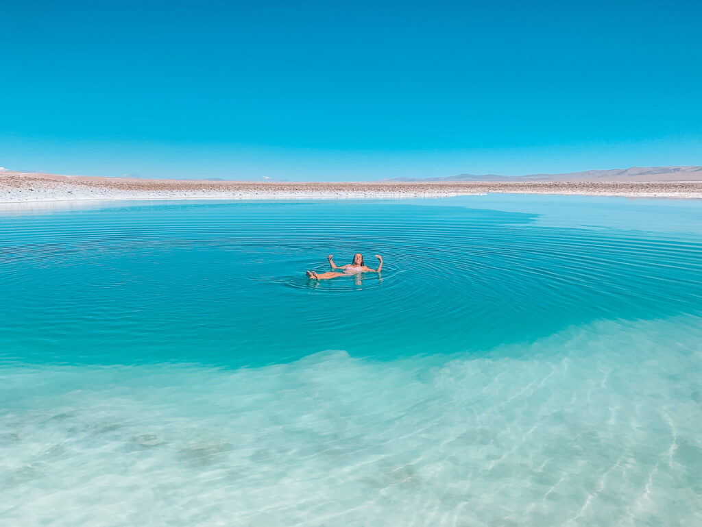 Lagunas Escondidas Atacama desert chile