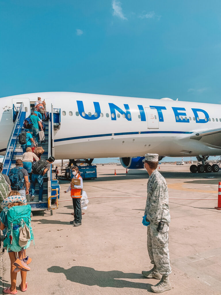 US Repatriation Flight from Lima to USA