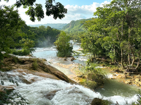Agua Azul Waterfall Chiapas Mexico